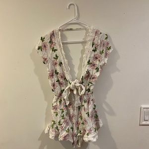 LF floral romper!